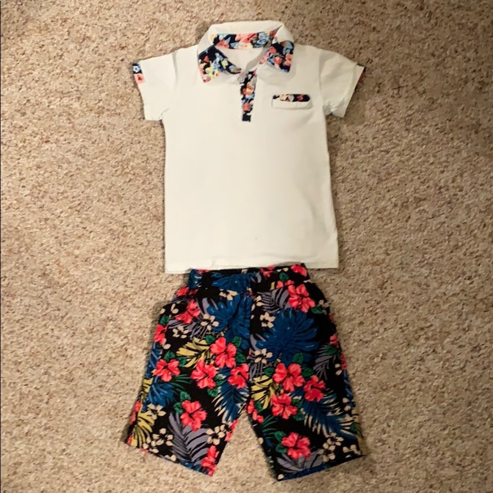 Two piece toddler boy set